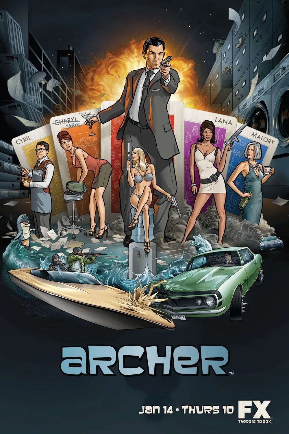 Archer (2009) - Cover