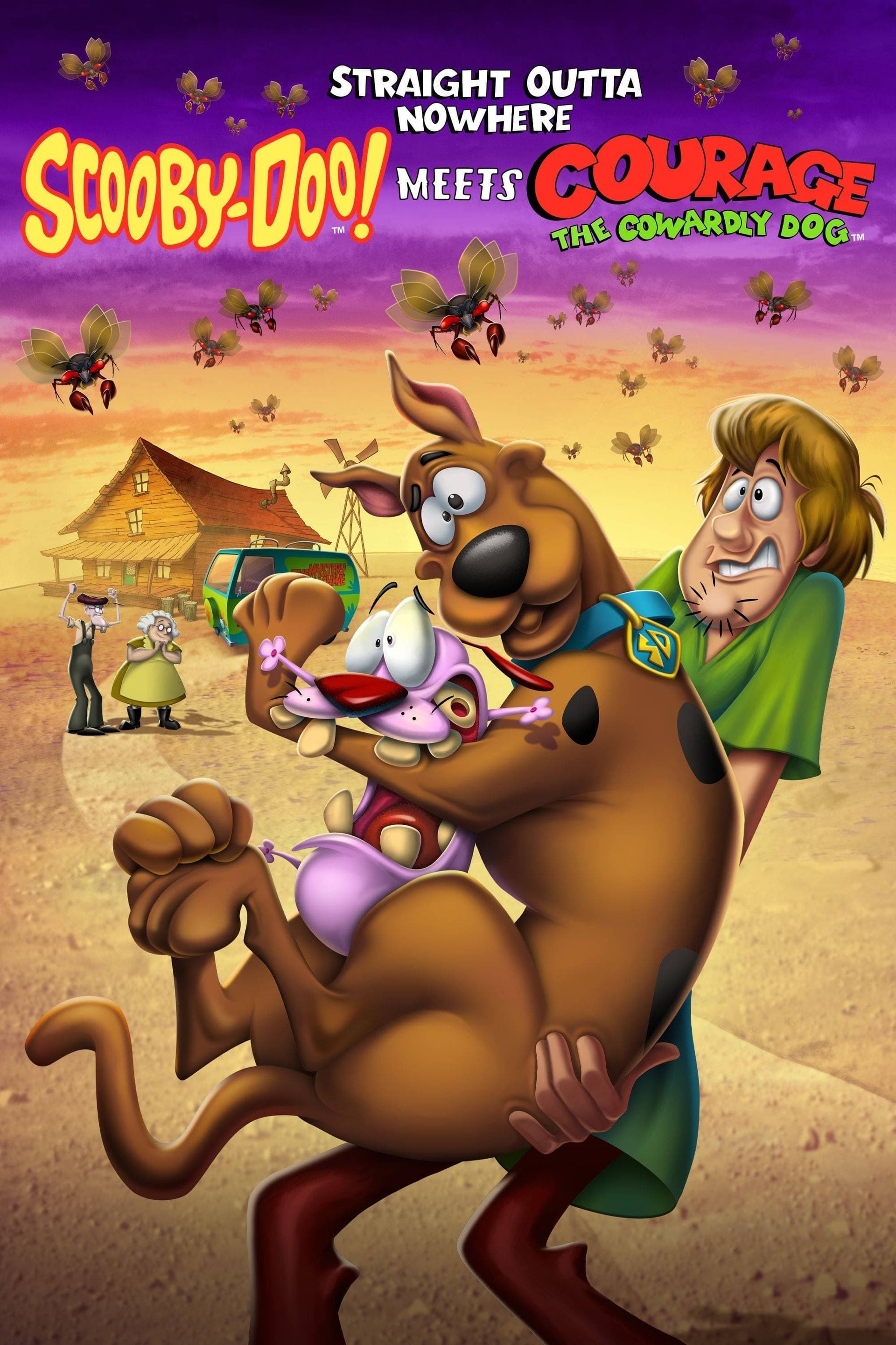 Straight Outta Nowhere: Scooby-Doo! Meets Courage the Cowardly Dog - Cover