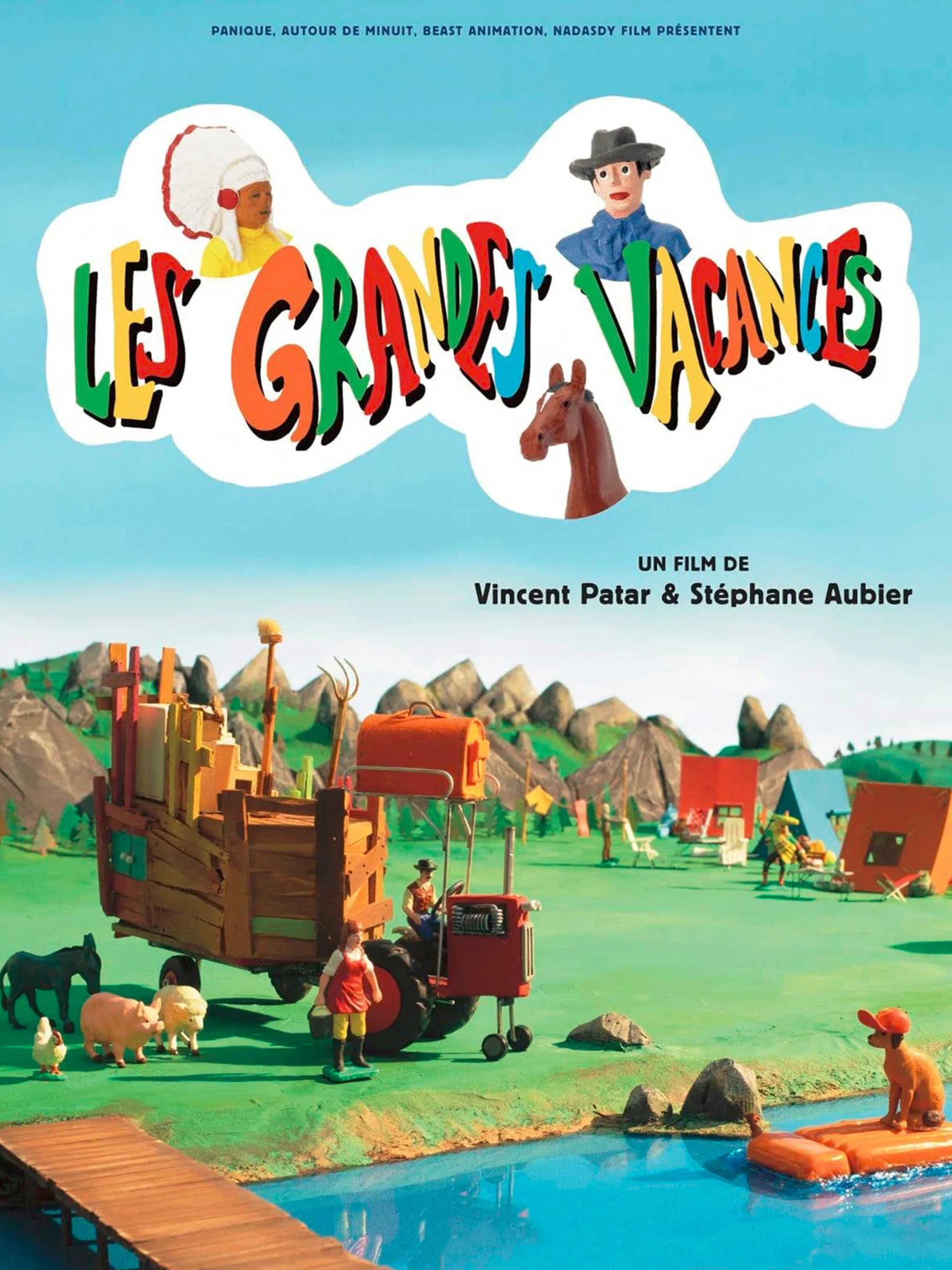 Panique au village : Les Grandes Vacances - Cover