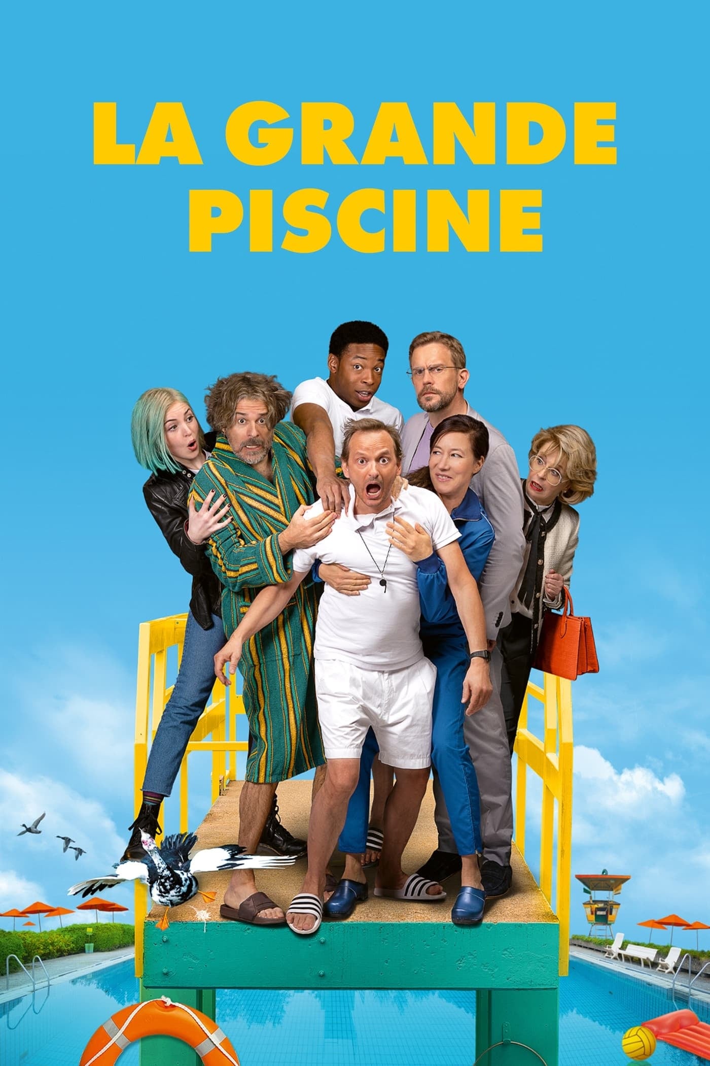 La grande piscine - Cover