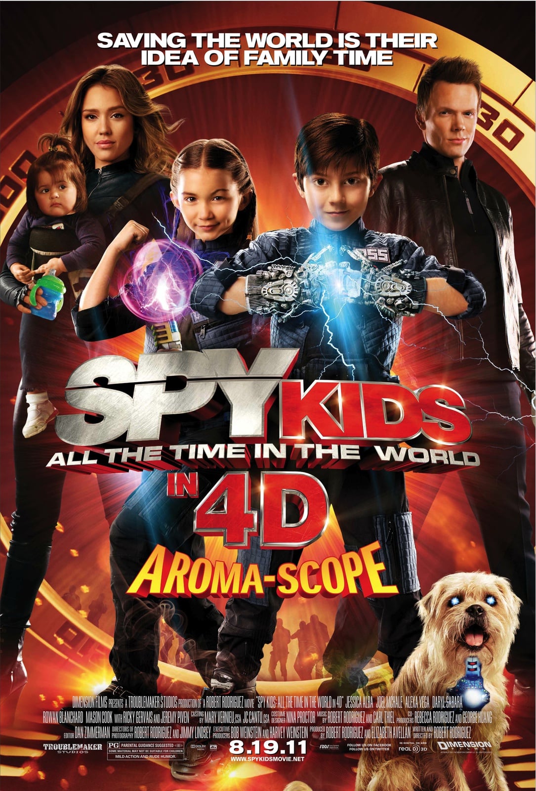 Spy Kids: All the Time in the World - Cover