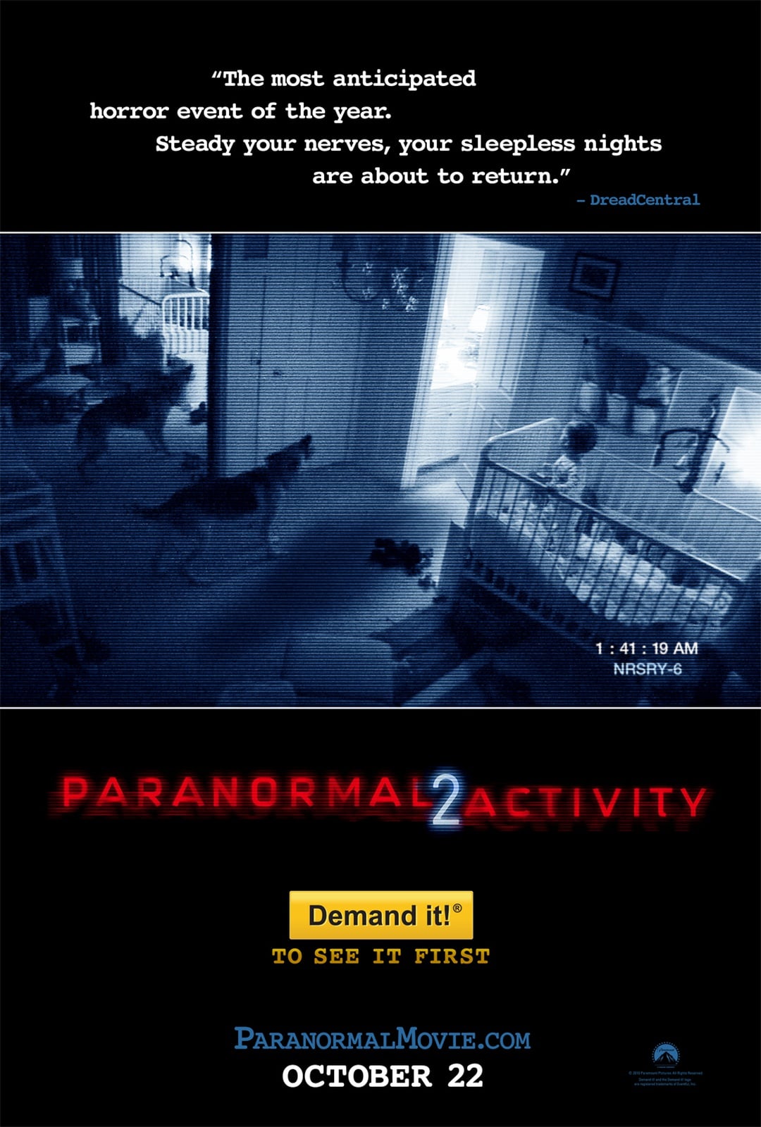 Paranormal Activity 2 - Cover