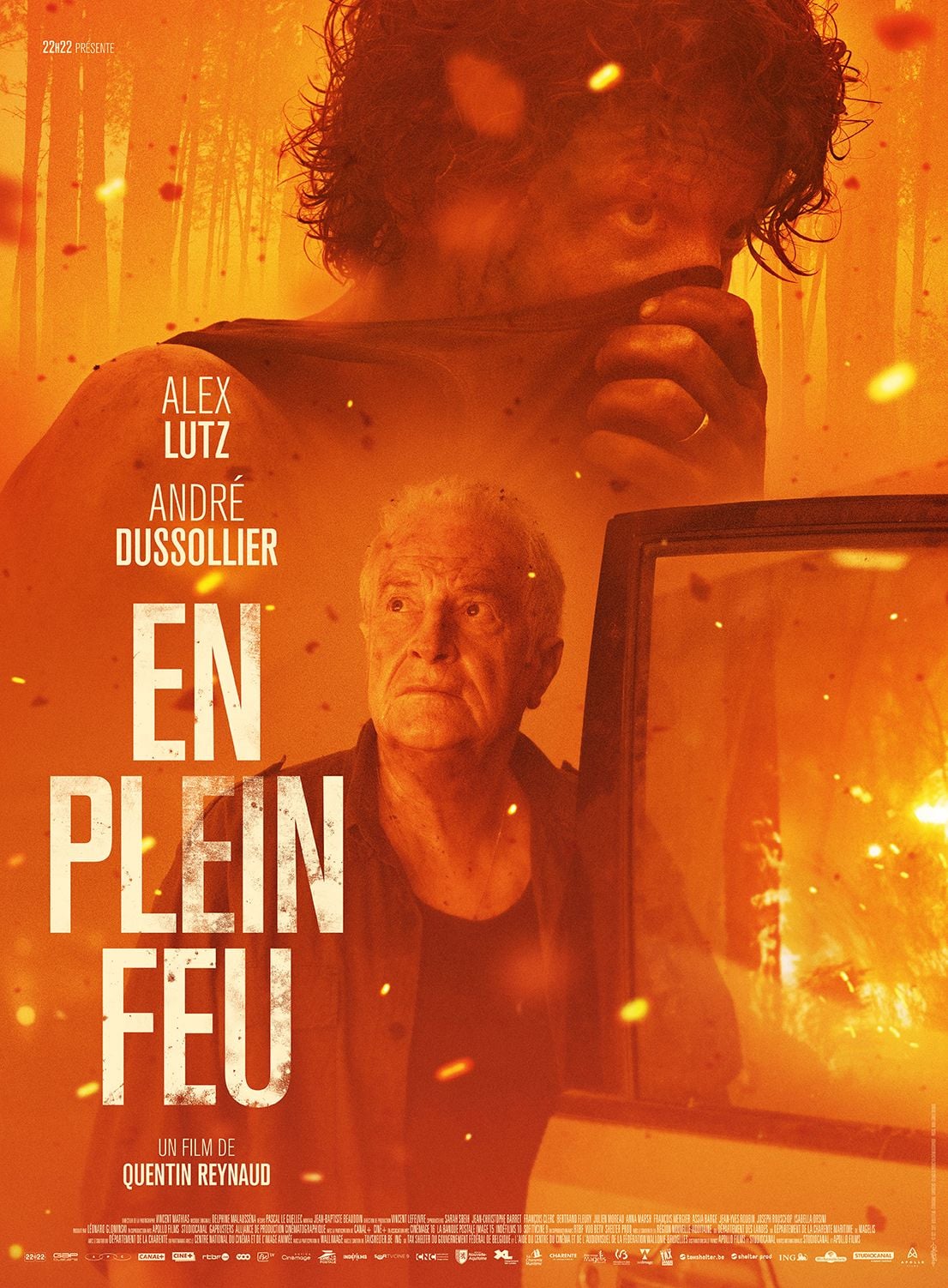 En plein feu - Cover