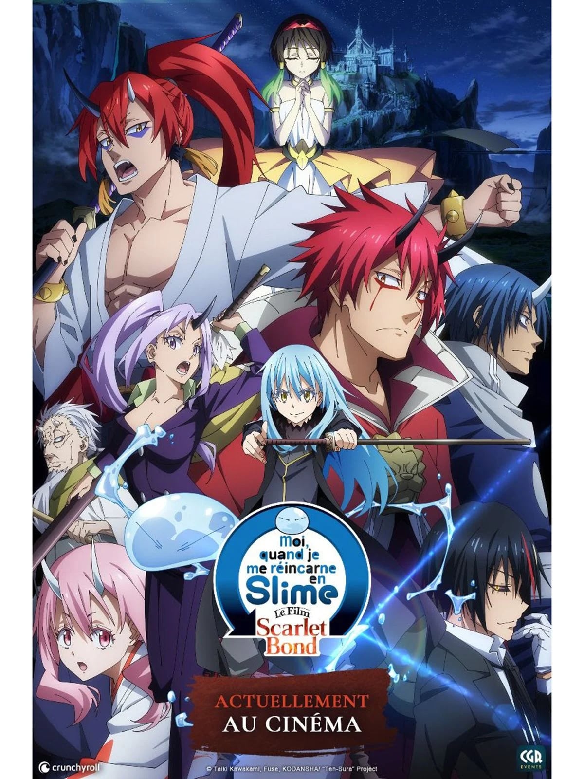Moi quand je me réincarne en Slime - Le film : Scarlet Bond - Cover