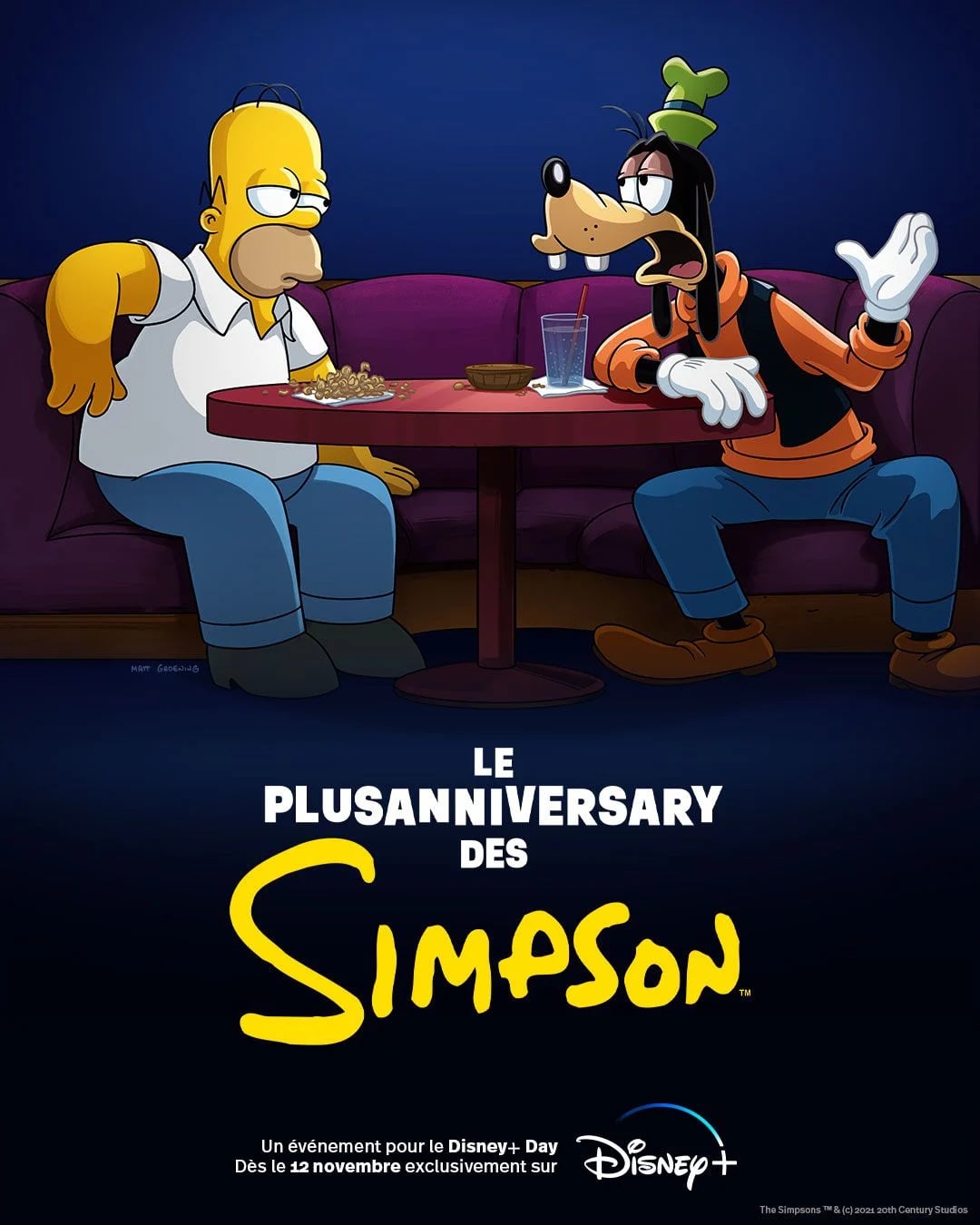 Le Plusanniversary des Simpson - Cover