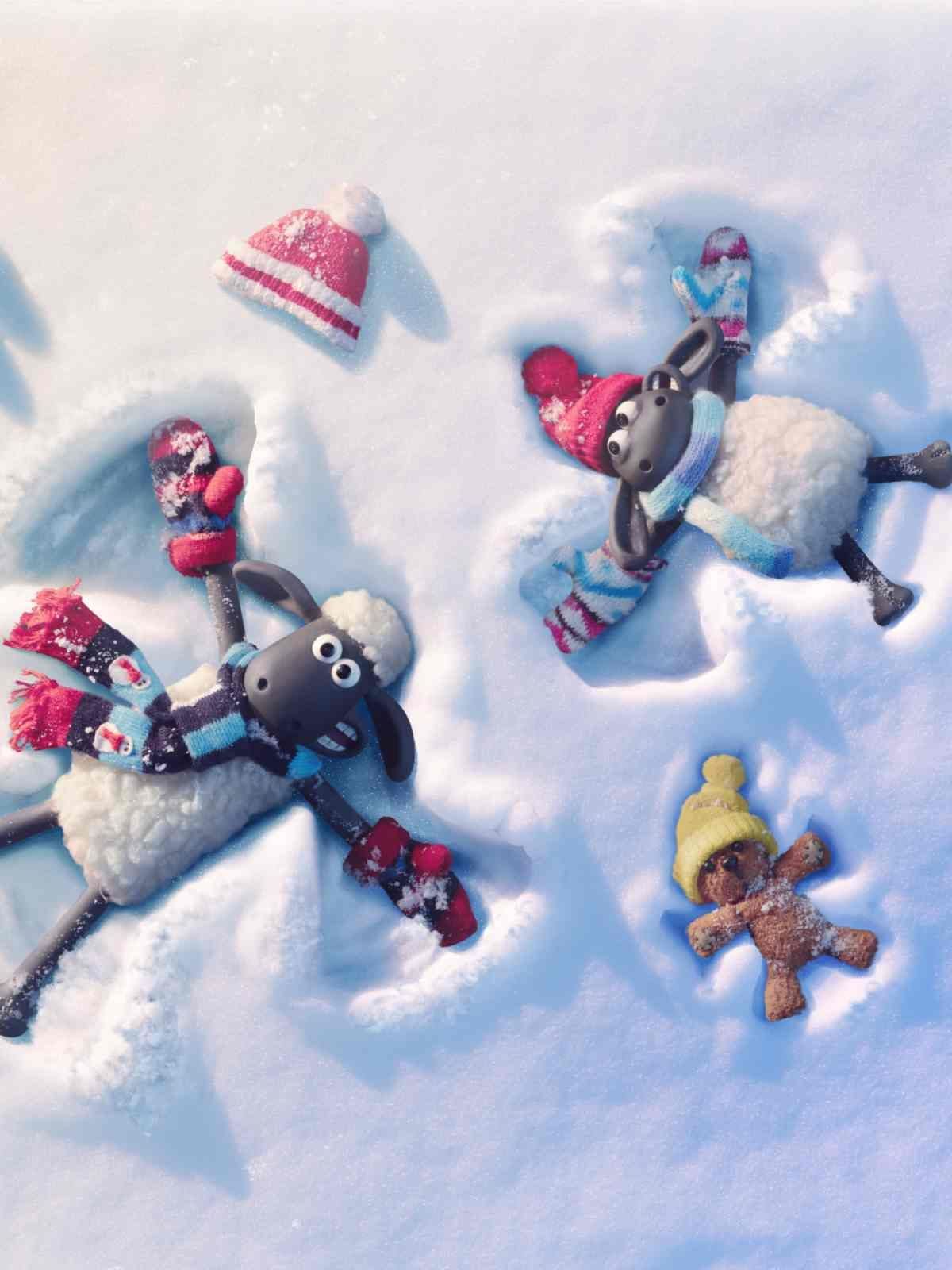 Shaun le mouton : L'Échappée de Noël - Cover