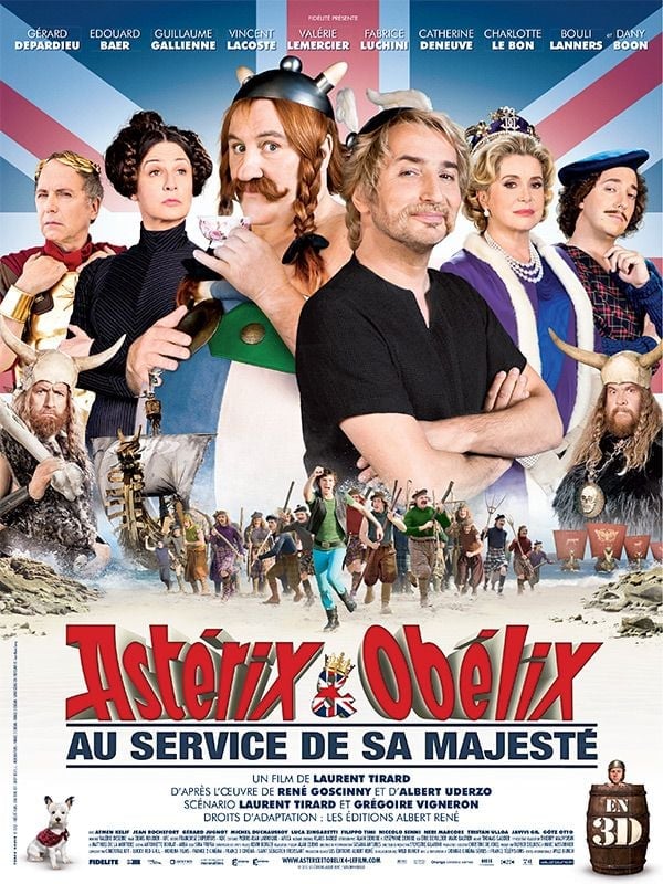Astérix et Obélix : au service de Sa Majesté - Cover