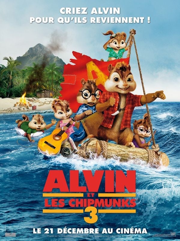 Alvin et les Chipmunks 3 - Cover