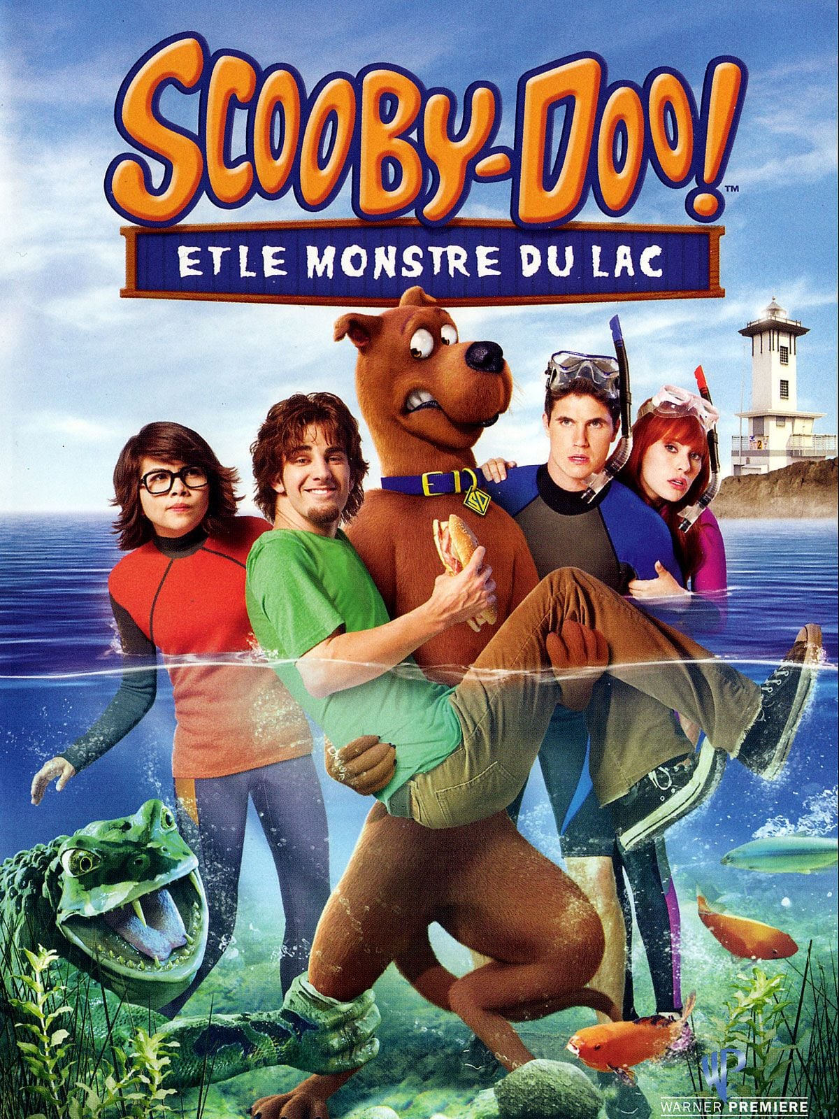 Scooby-Doo et le monstre du lac - Cover