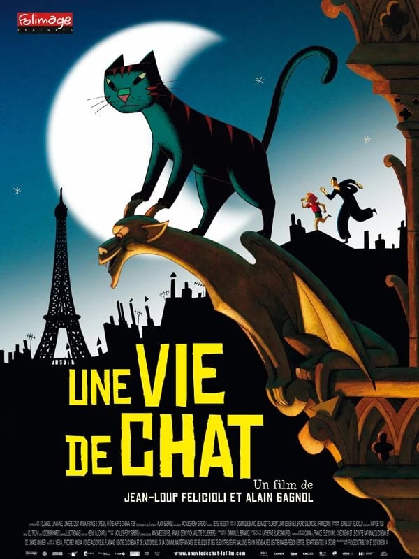 Une vie de chat - Cover