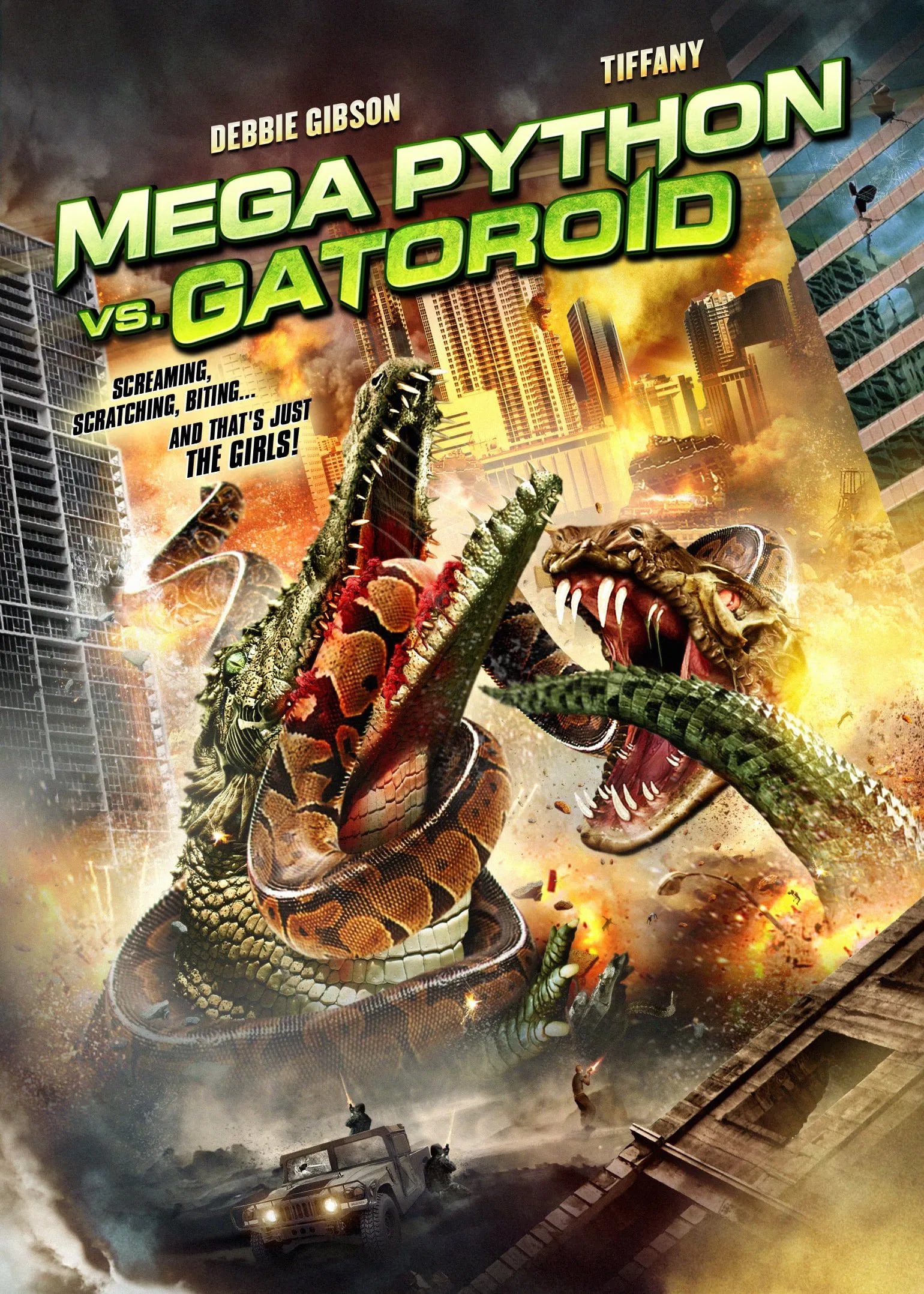 Mega Python vs. Gatoroid - Cover