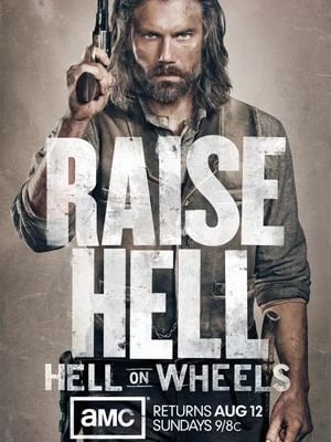 Hell On Wheels : l'Enfer de l'Ouest - Cover