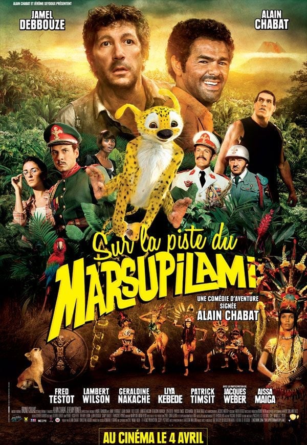 Sur la piste du Marsupilami - Cover