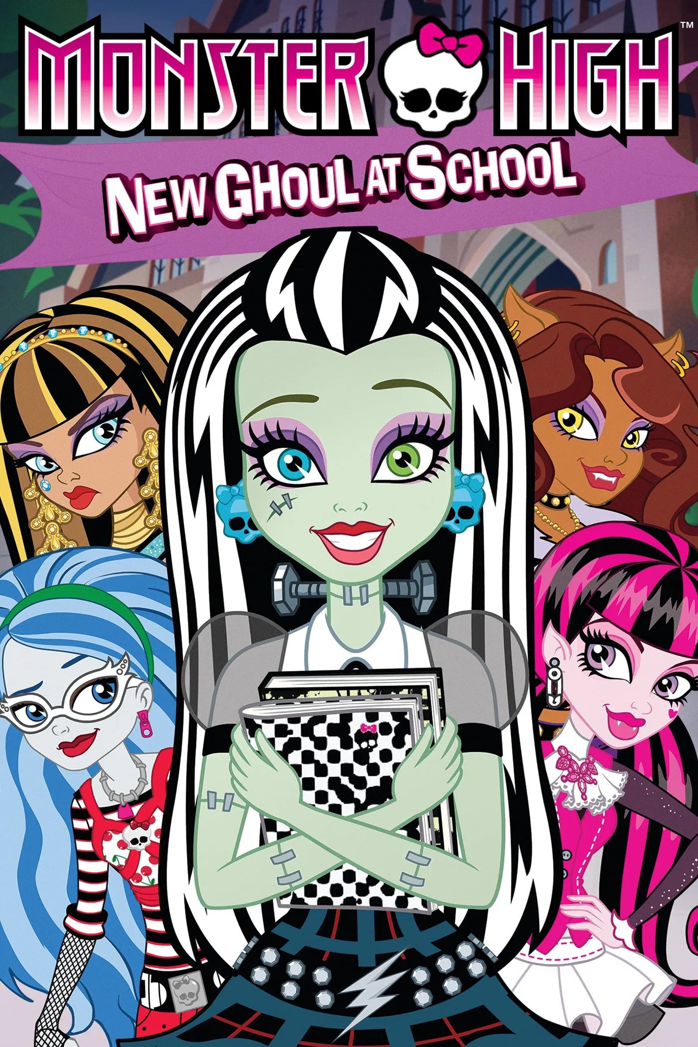 Monster High: New Ghoul at School - Cover