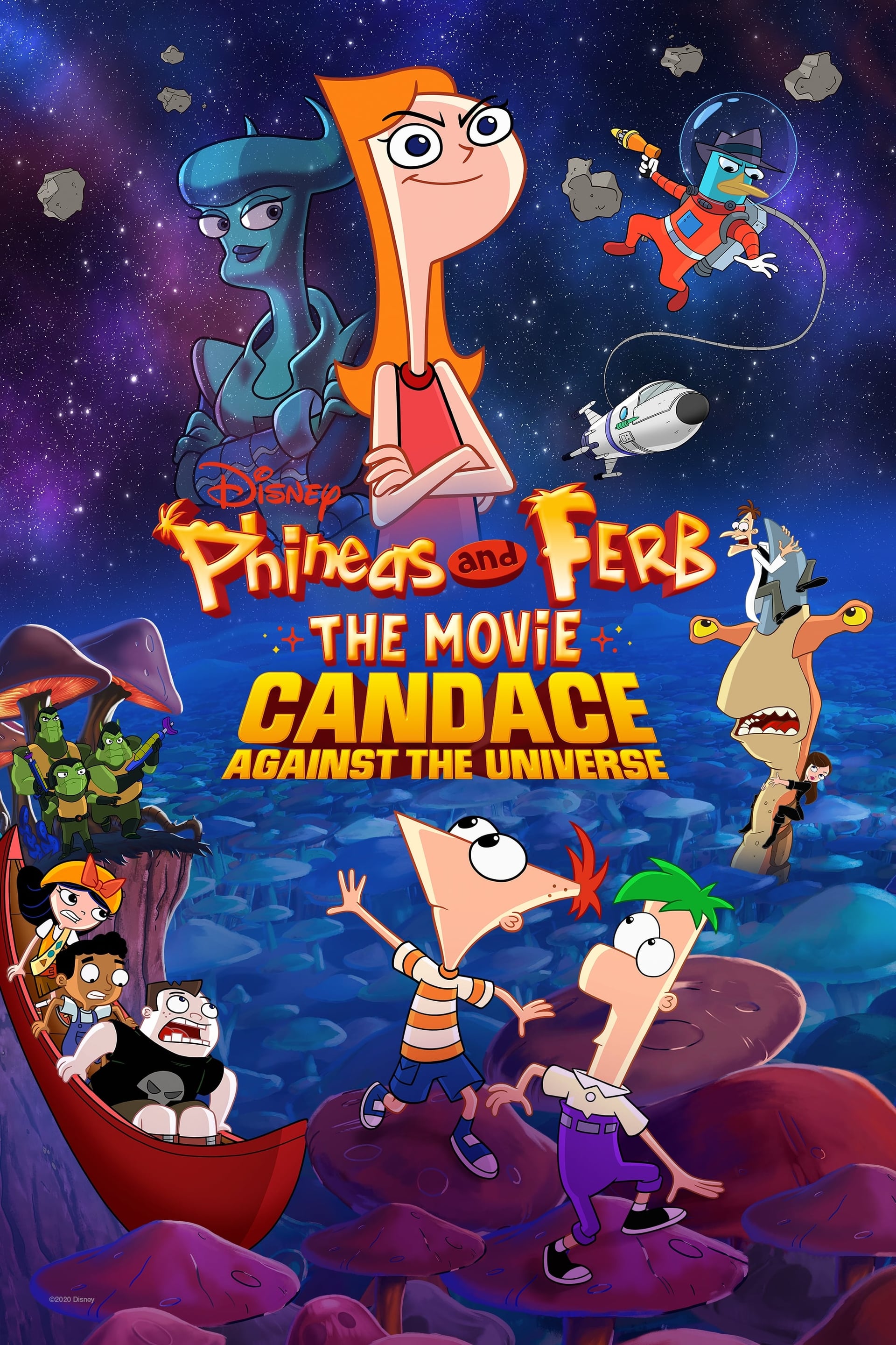 Phineas and Ferb the Movie: Candace Against the Universe - Cover