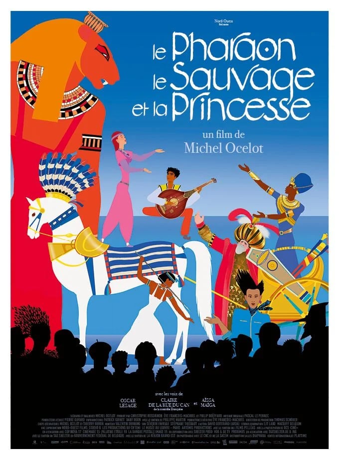 Le Pharaon, le Sauvage et la princesse - Cover