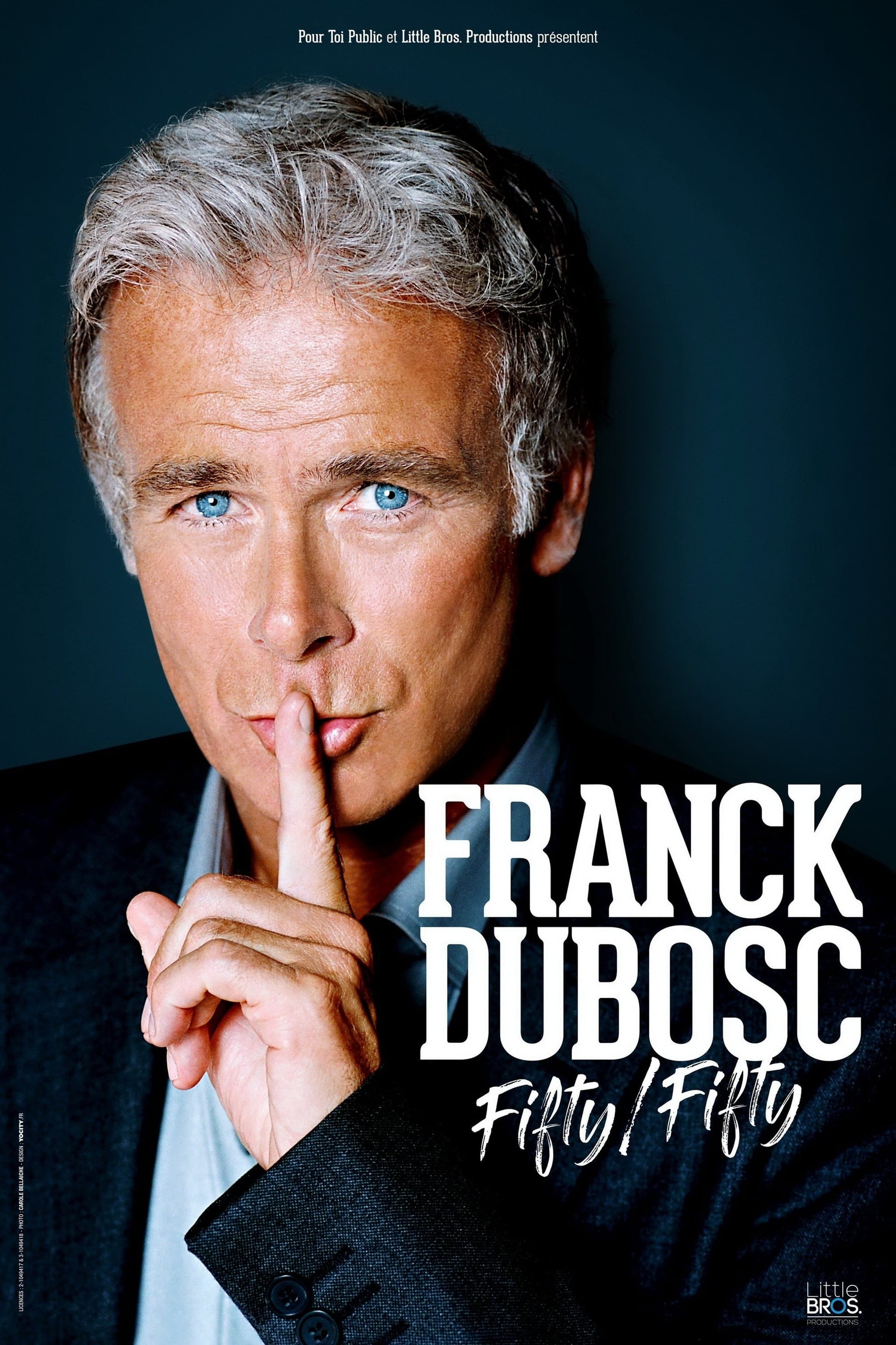 Franck Dubosc - Fifty / Fifty - Cover