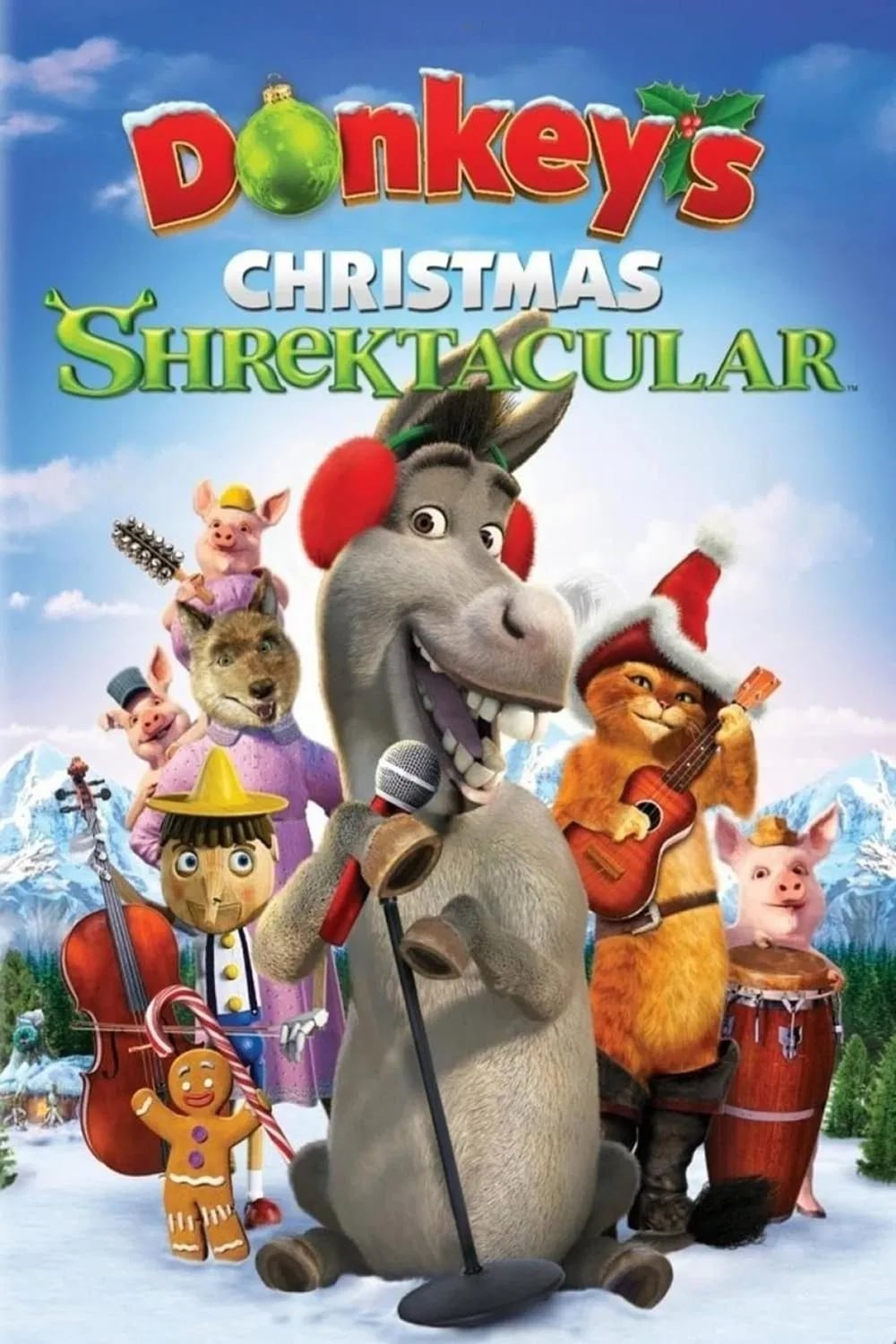 Donkey's Christmas Shrektacular - Cover