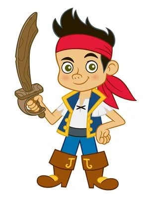 Jake et les pirates du Pays imaginaire - Cover