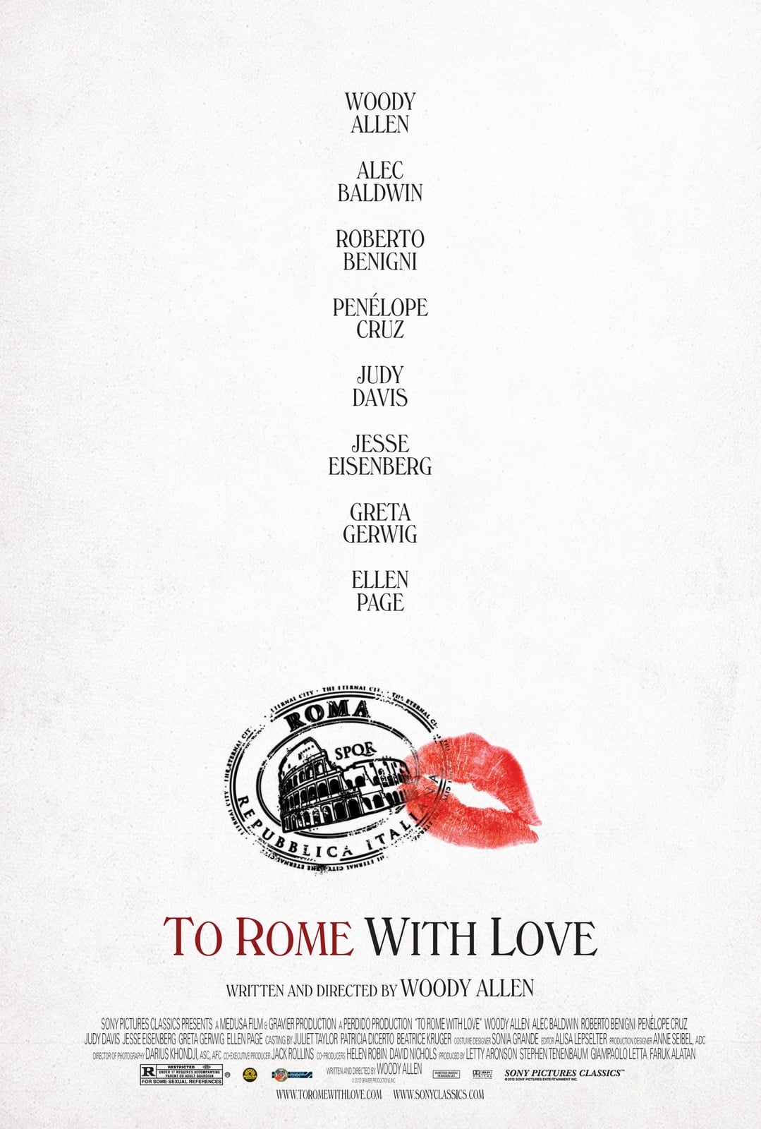 To Rome with Love - Cover