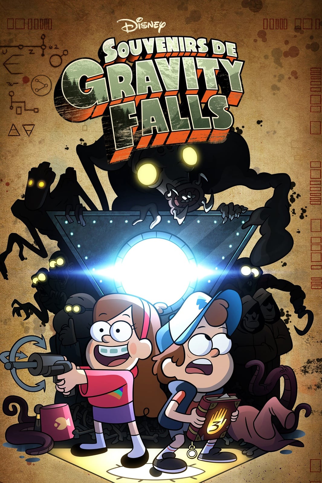 Souvenirs de Gravity Falls - Cover