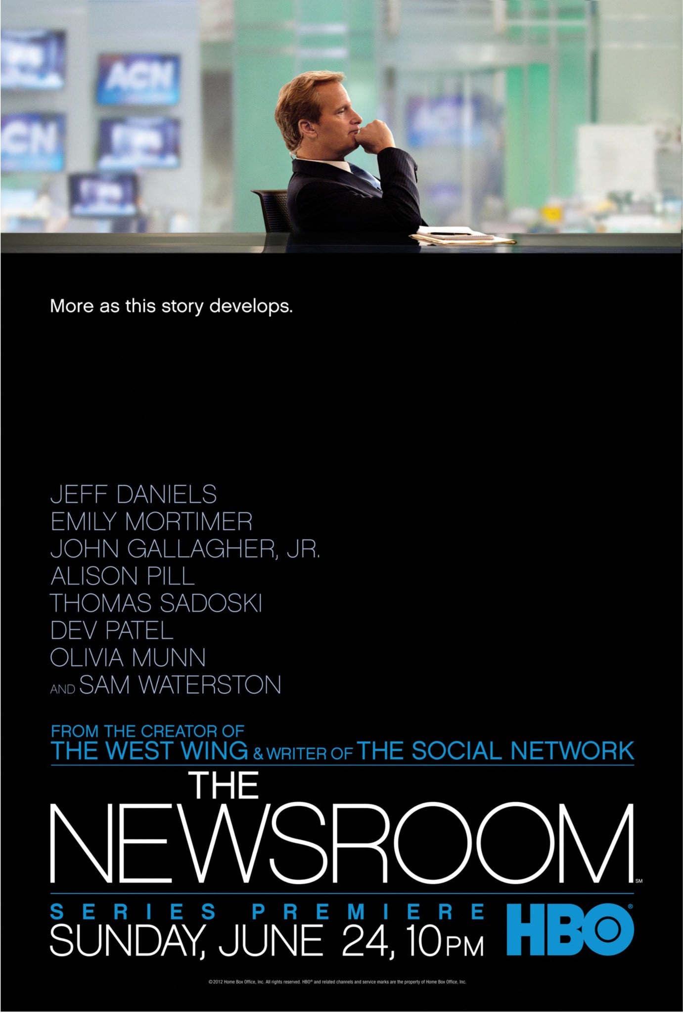 The Newsroom - Cover