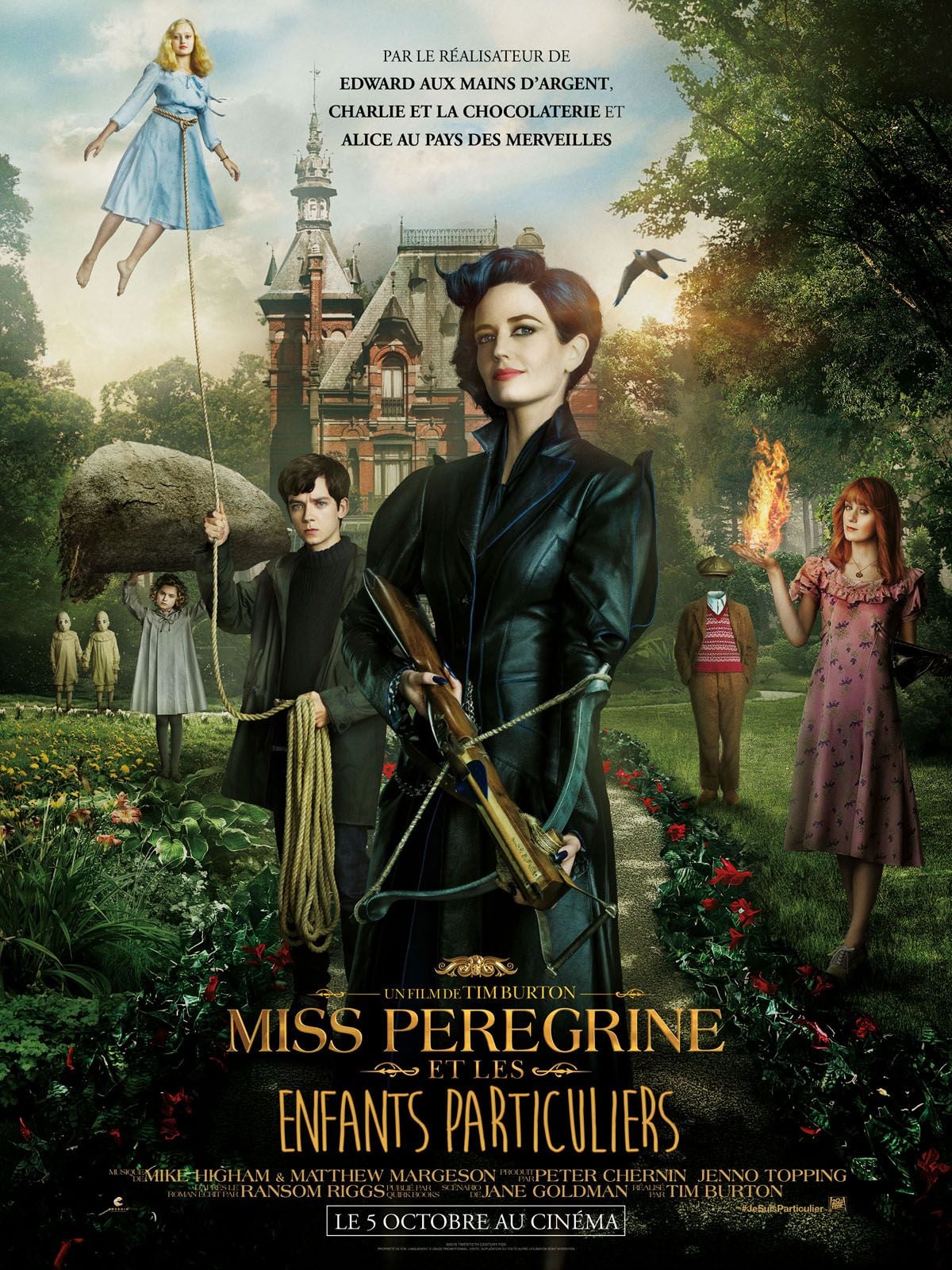 Miss Peregrine et les enfants particuliers - Cover