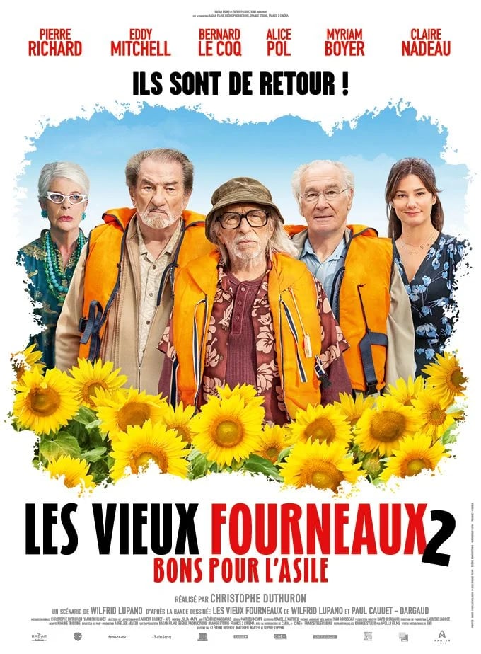 Les Vieux fourneaux 2 : bons pour l’asile - Cover