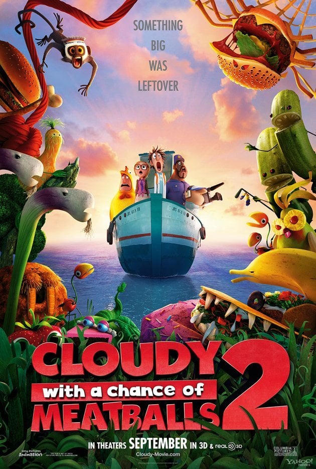 Cloudy with a Chance of Meatballs 2 - Cover