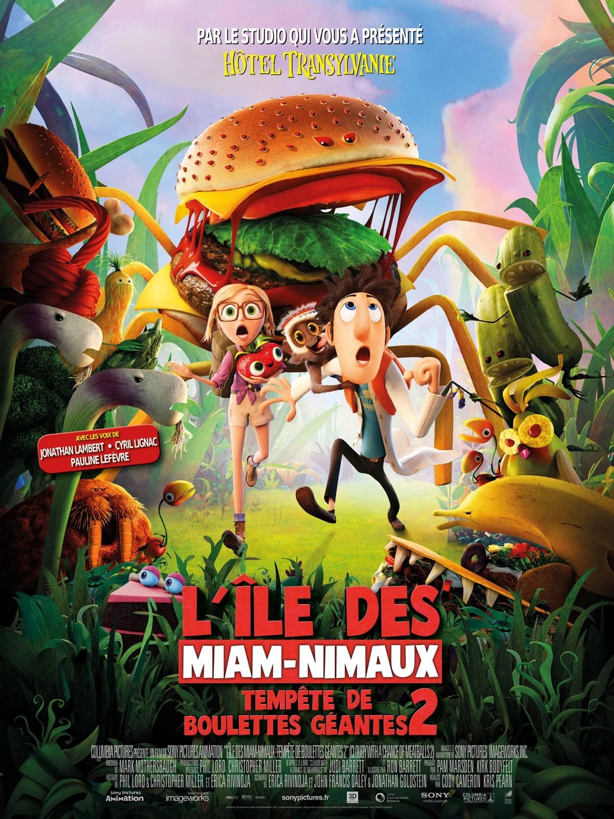L'île des Miam-nimaux : Tempête de boulettes géantes 2 - Cover