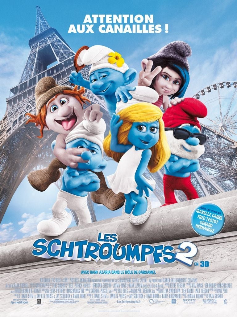 Les Schtroumpfs 2 - Cover
