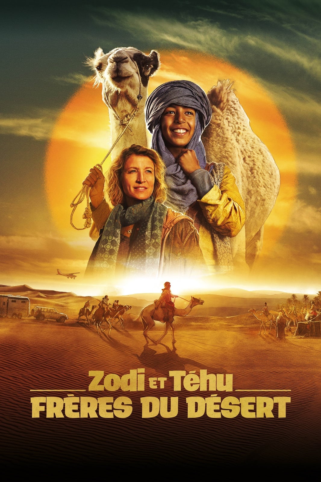 Zodi et Téhu, frères du désert - Cover