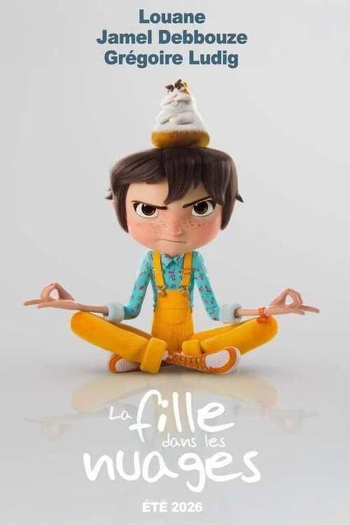 La Fille dans les nuages - Cover