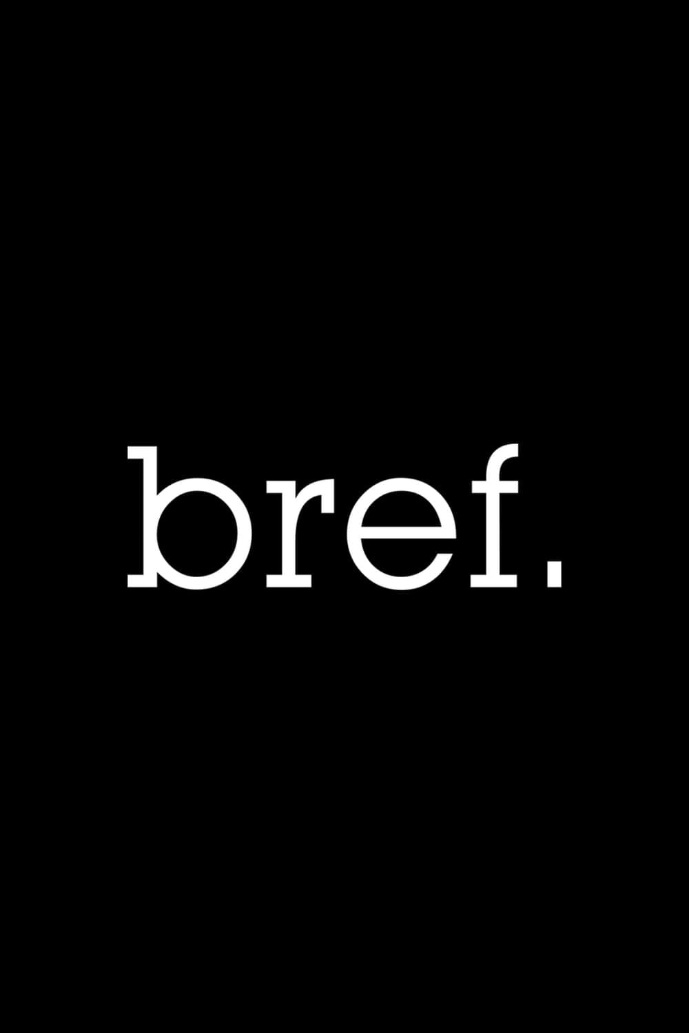 Bref. - Cover