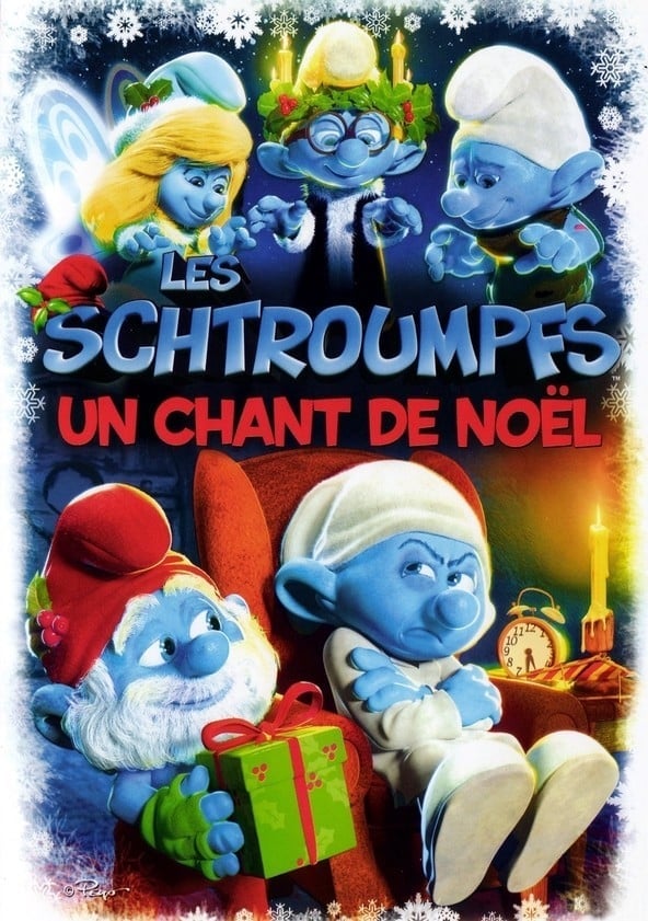 Les Schtroumpfs : Un chant de Noël - Cover