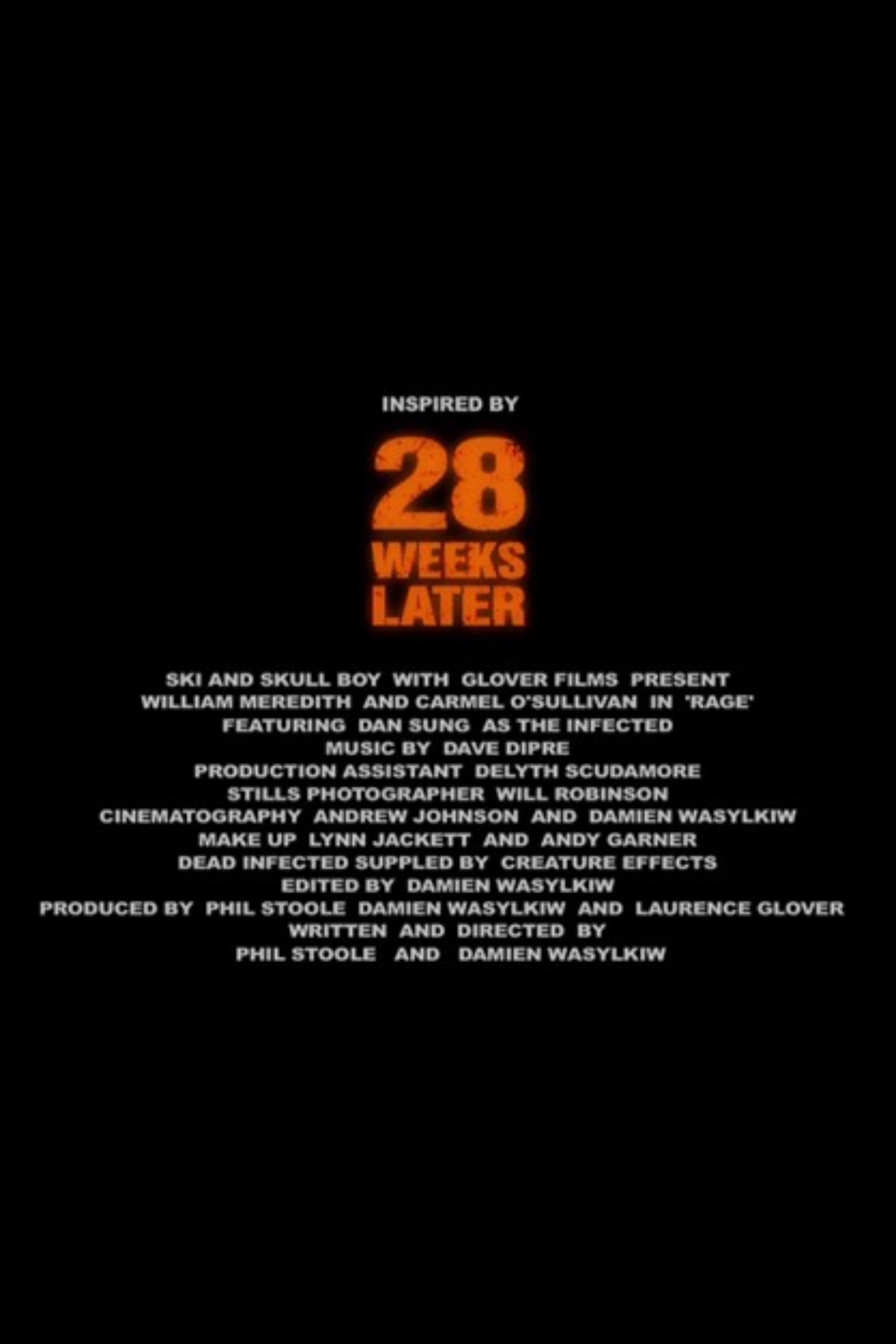 28 Weeks Later: Rage - Cover