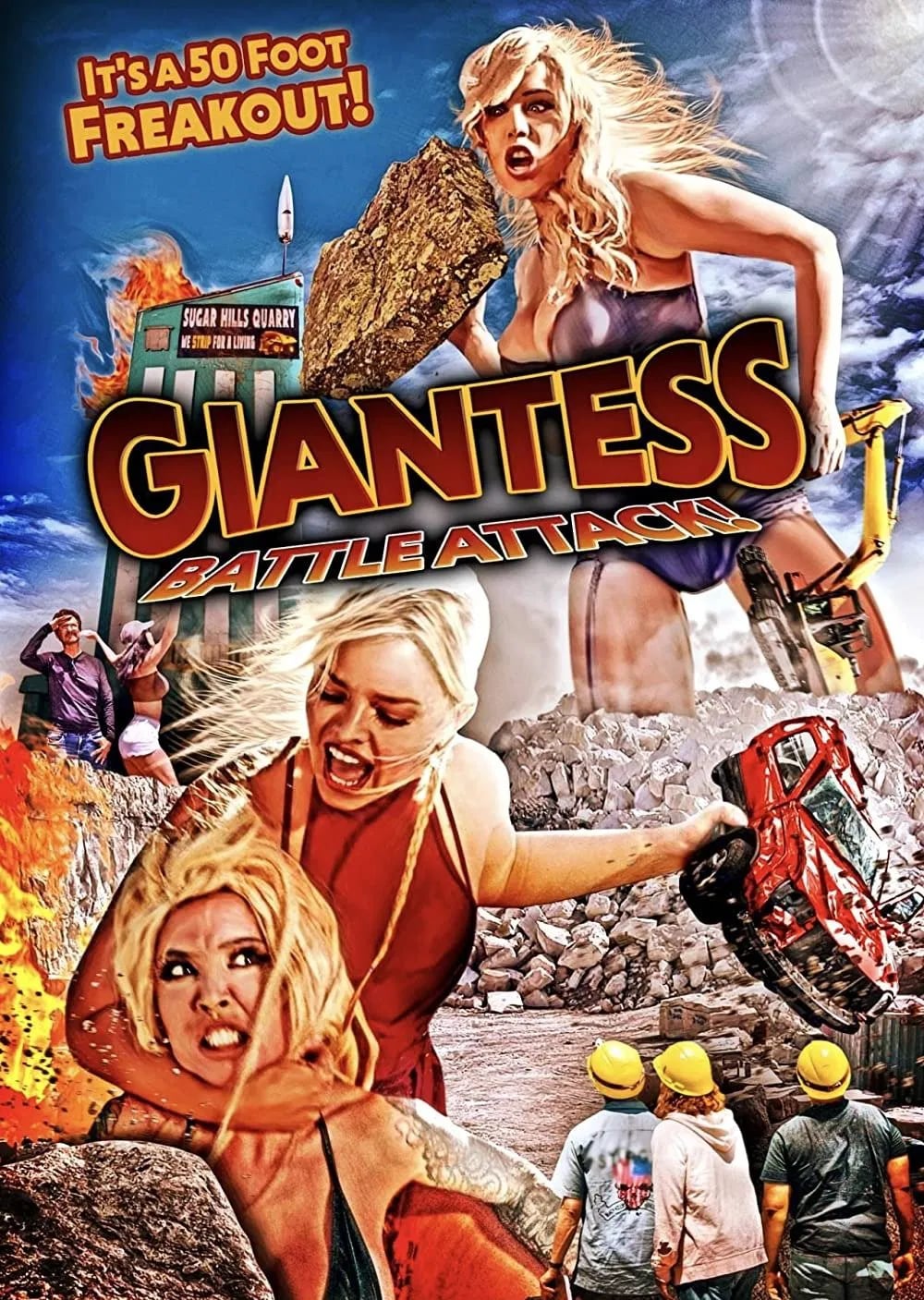 Giantess Battle Attack! - Cover