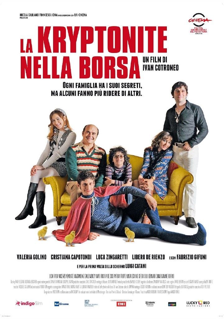 La kryptonite nella borsa - Cover