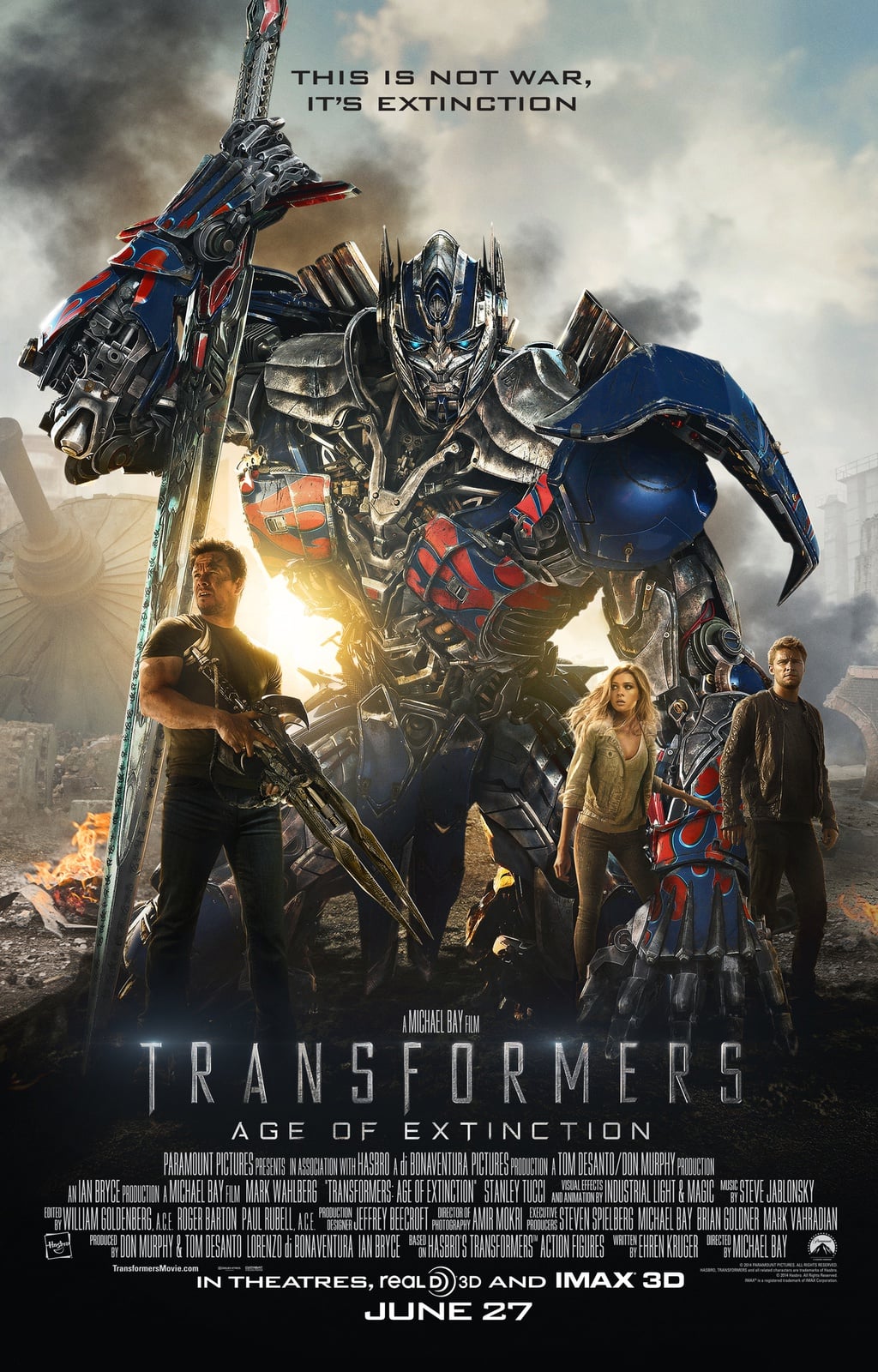 Transformers: Age of Extinction - Cover