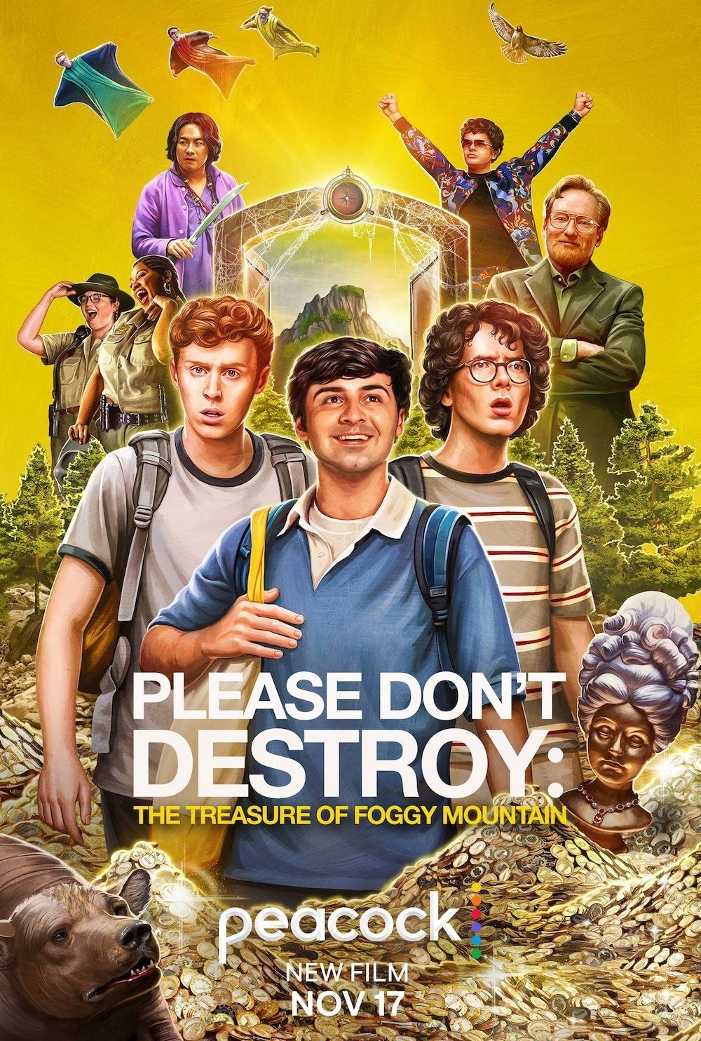 Please Don’t Destroy: The Treasure of Foggy Mountain - Cover