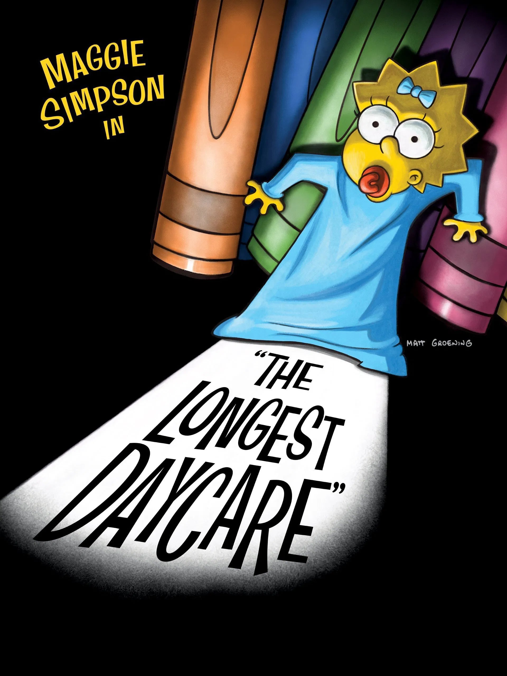 Maggie Simpson in "The Longest Daycare" - Cover