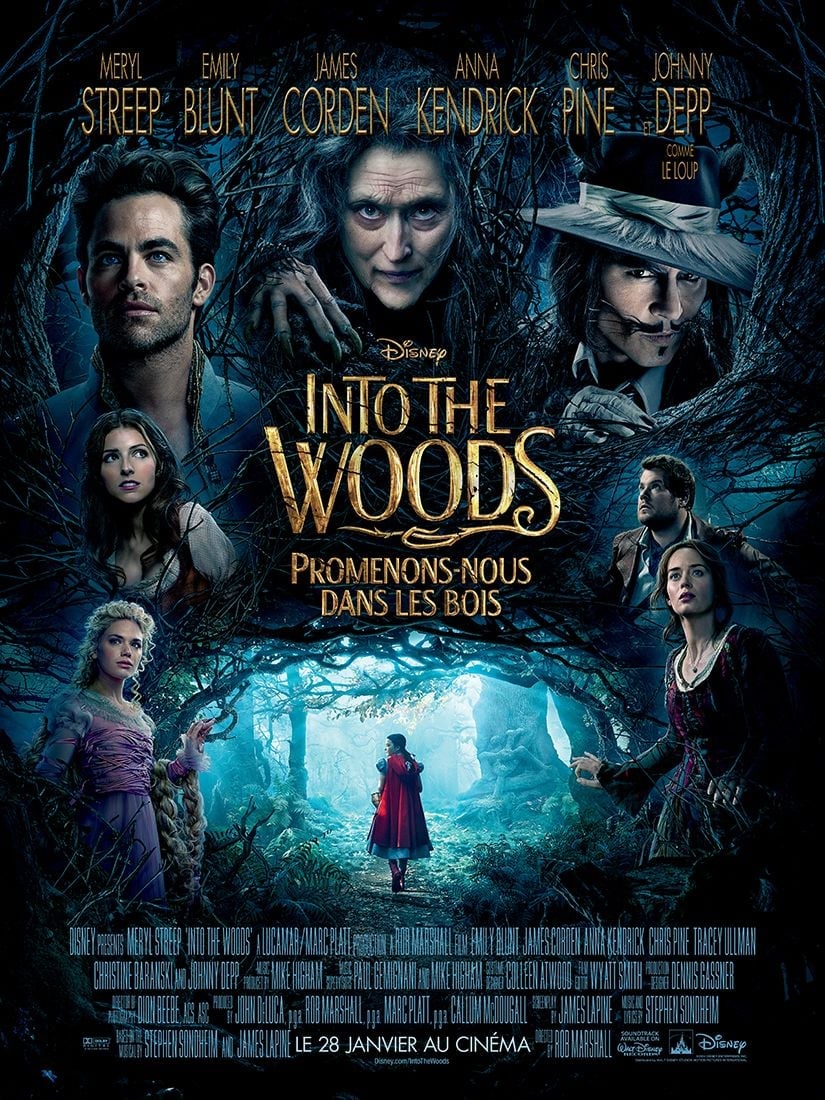 Into the Woods, Promenons-nous dans les bois - Cover