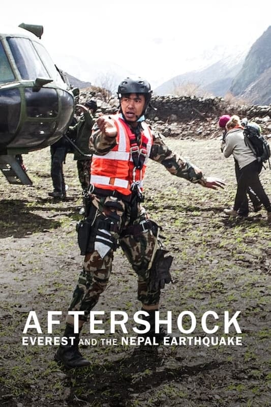 Aftershock: Everest and the Nepal Earthquake - Cover
