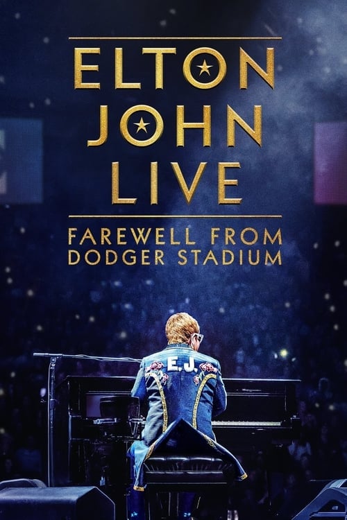 Elton John Live: Farewell from Dodger Stadium - Cover