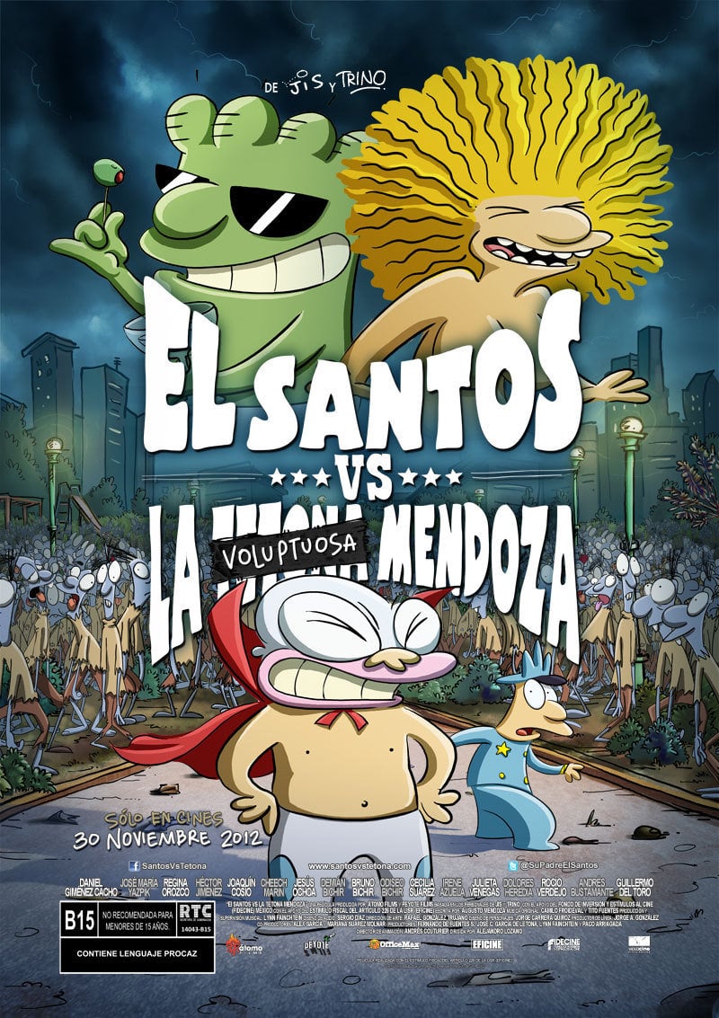 El Santos vs la Tetona Mendoza - Cover