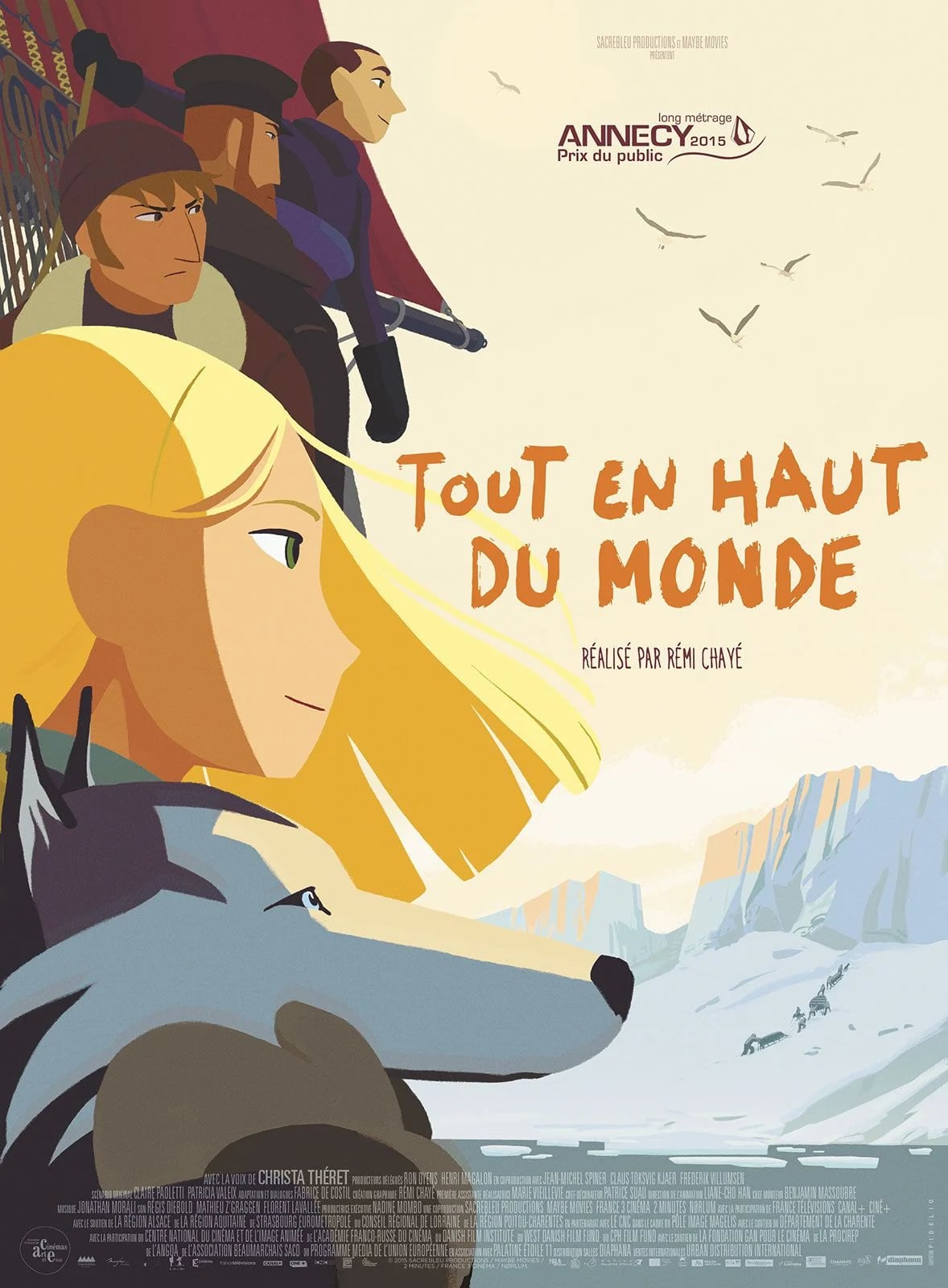 Tout en haut du monde - Cover
