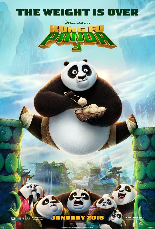 Kung Fu Panda 3 - Cover