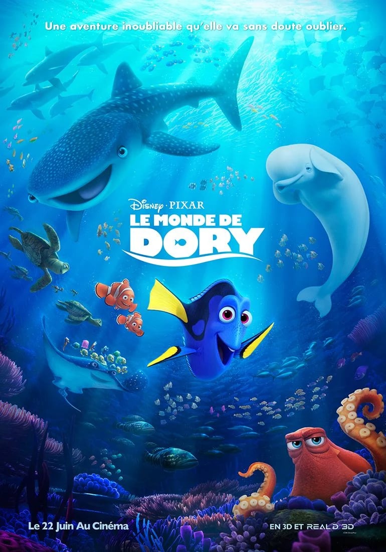 Le Monde de Dory - Cover