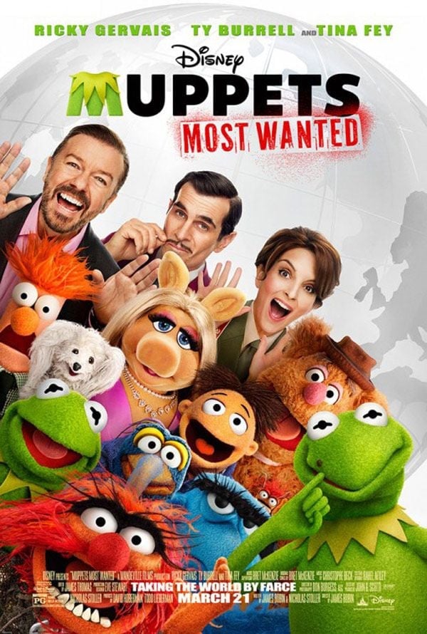 Muppets most wanted - Cover