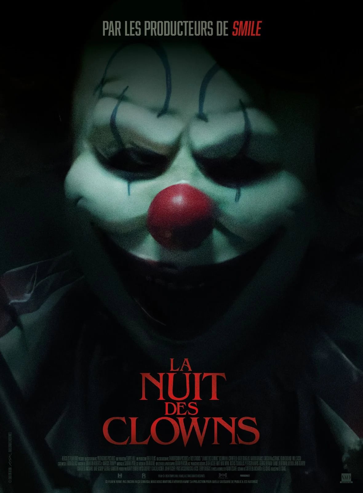 La Nuit des clowns - Cover